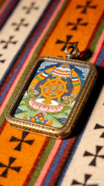 Divine Talismans-Thangka-The Unmoving Guardian Buddha - Image 3